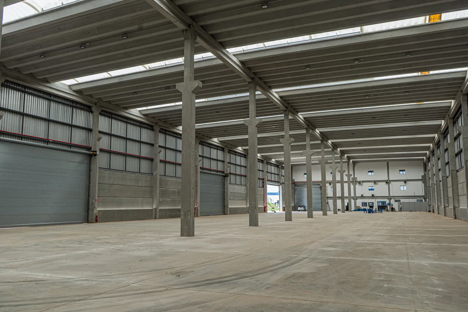 Obra industrial executada pela Promotec