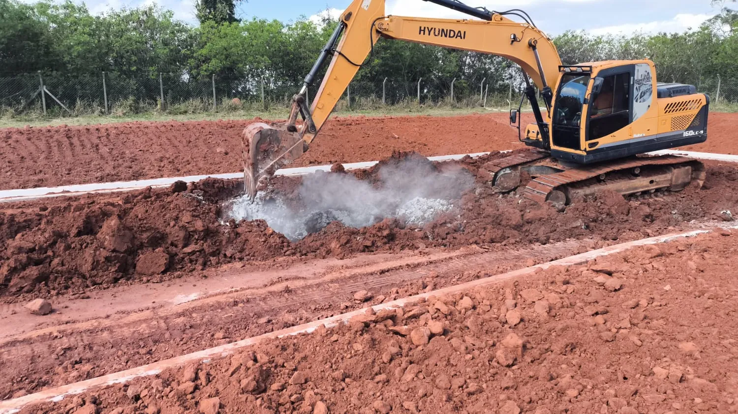 Ampliação industrial em execução, projeto TPR Porto Feliz